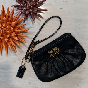 Coach Leather Wristlet